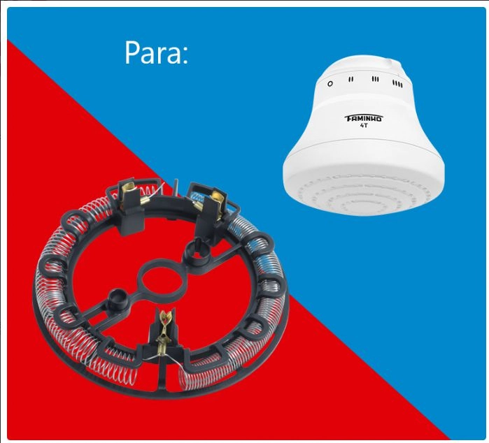 Resistencia P/ducha Faminho 4t 6800w 220v