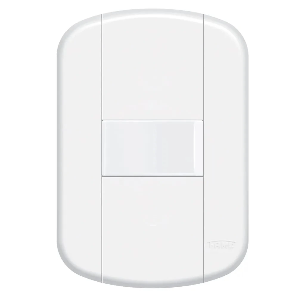 Conjunto 4x2 Com 1 Interruptor Simples 16a 250v Blanc+ Fame
