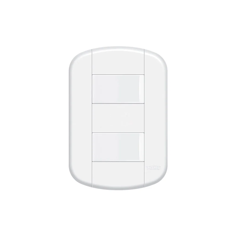 Blanc 2 Interrupitor Simples Distanciado