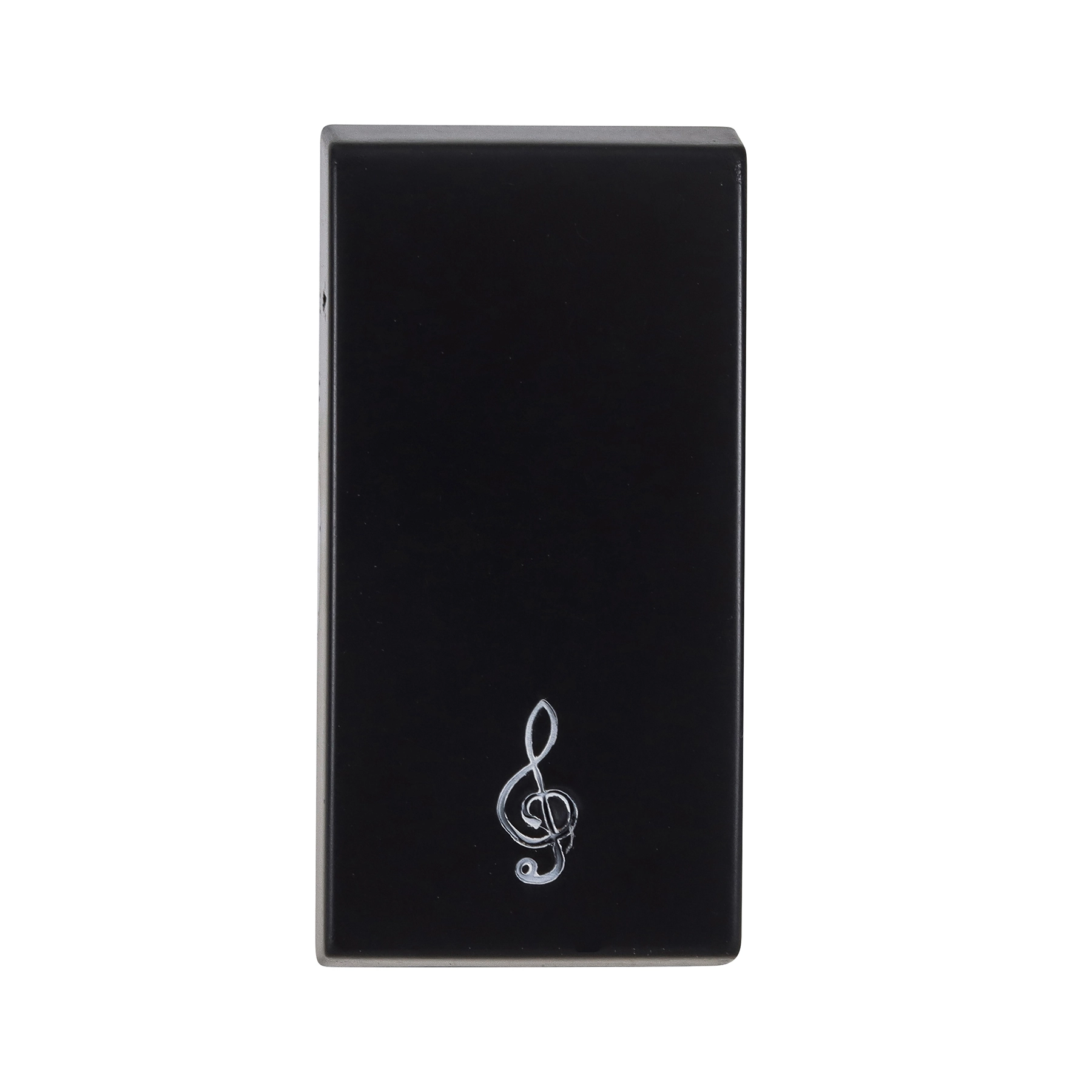 Pulsador Campainha Cigarra 4,3x2,1cm Preto Habitat Black Fame