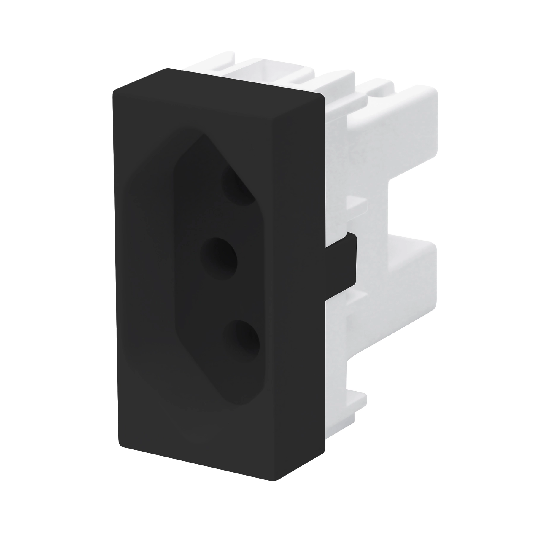 Módulo Tomada 2P+T 20A Habitat Black