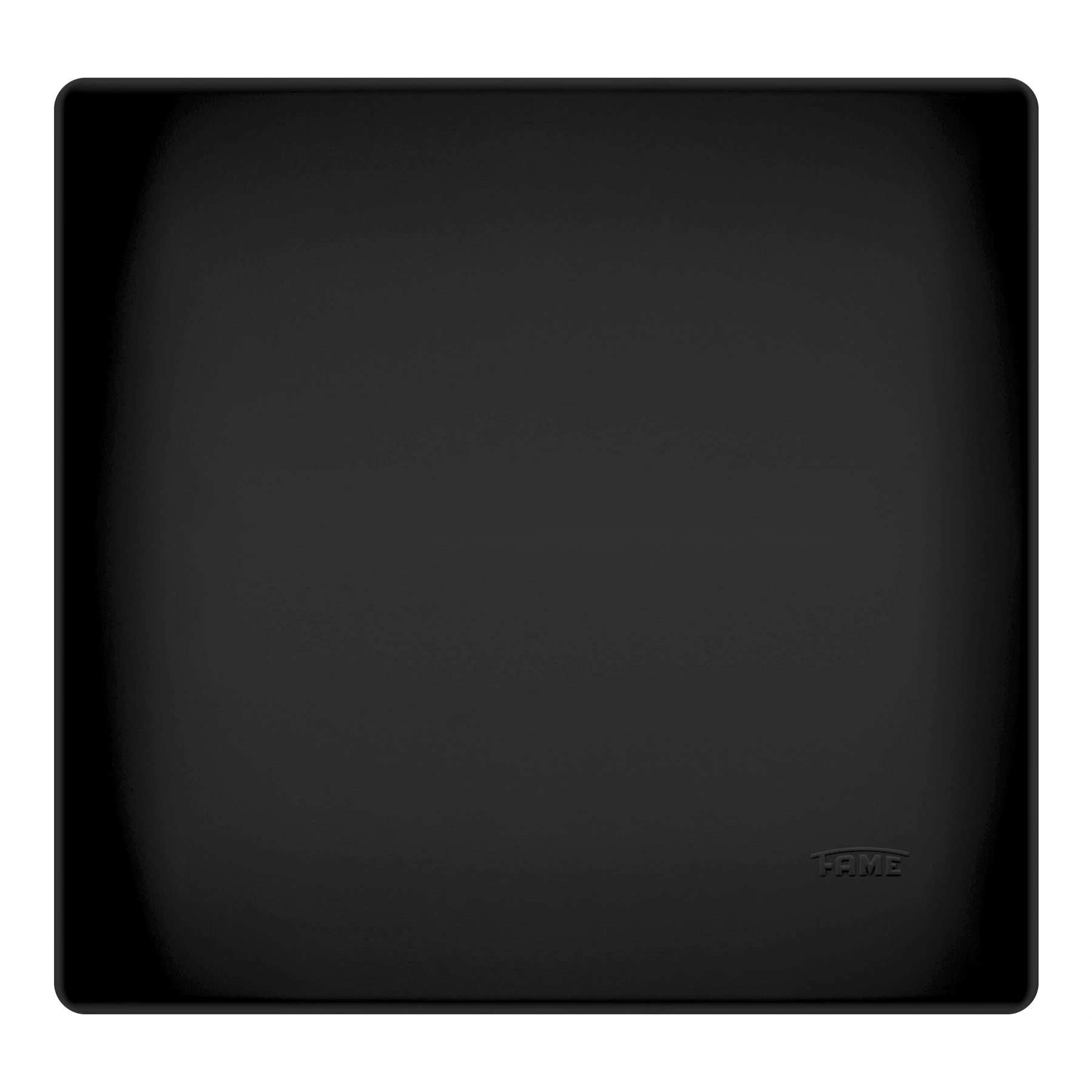 Placa Com Suporte 4X4 Cega Habitat Black Fame