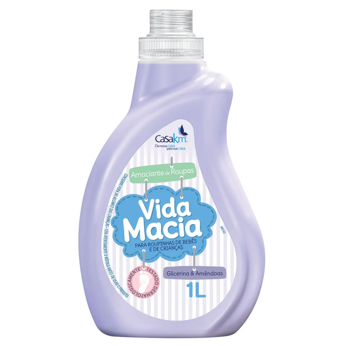 Amaciante VIDA MACIA Baby Amêndoa 1 Litro