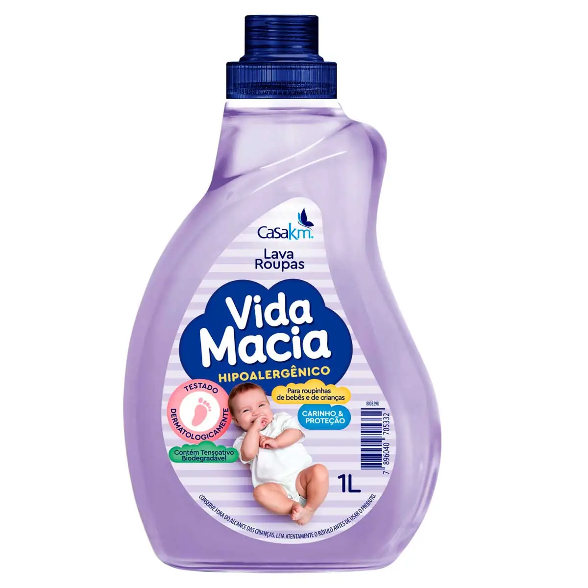 Lava-Roupas Líquido Carinho &amp; Proteção Vida Macia Frasco 1