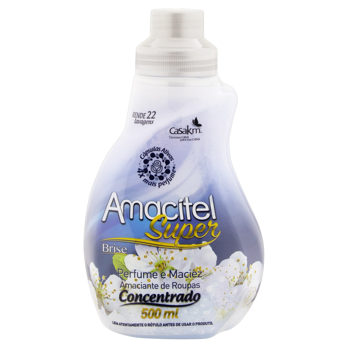 Amaciante De Roupa Concentrado Brise Amacitel Super Frasco 500ml