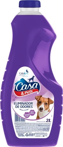 Eliminador De Odores Uso Veterinário Brinca Comigo Casa Amigo Pet Frasco 2l