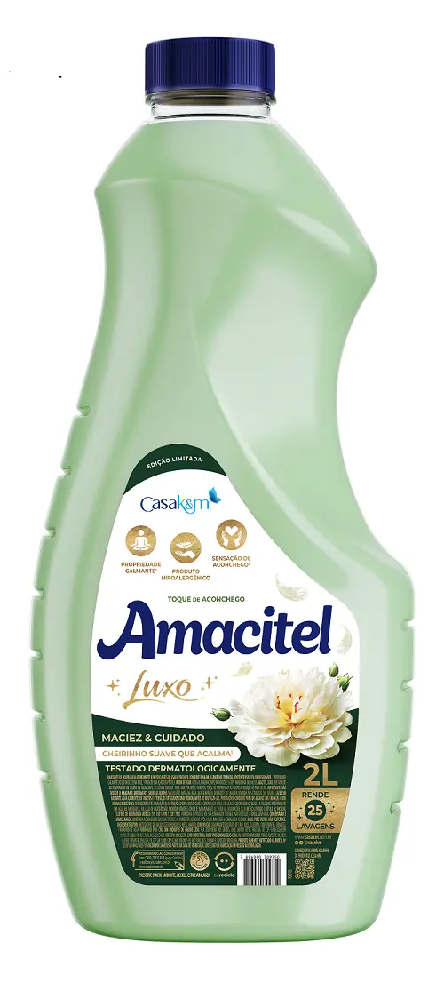 Amac Roupa Amacitel Luxo Toque De Aconchego 2l