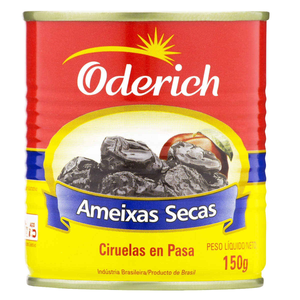 Ameixa Seca ODERICH Lata 150g