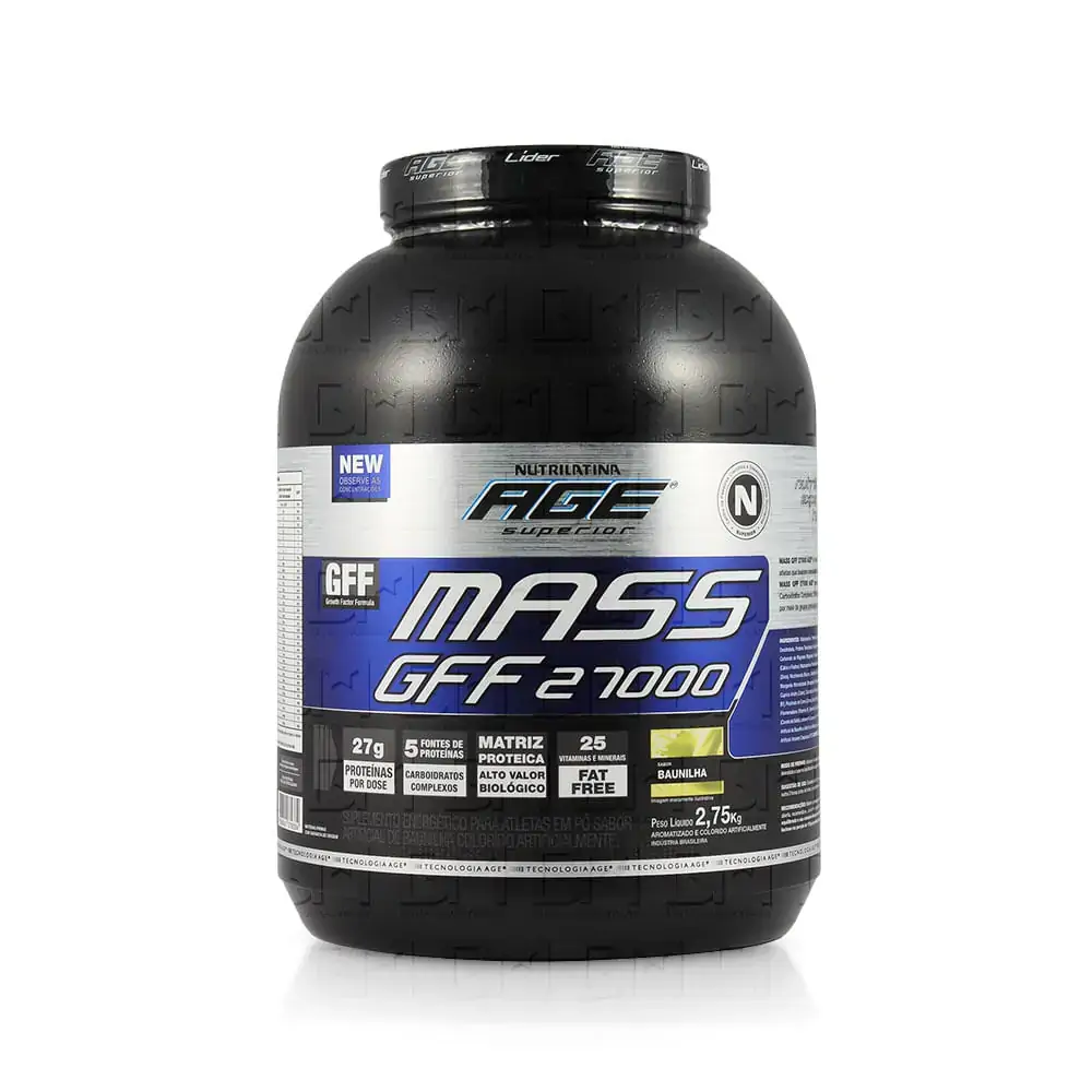Anticatabolic Mass Gff 27000 Baunilha 2,75kg Nutrilatina