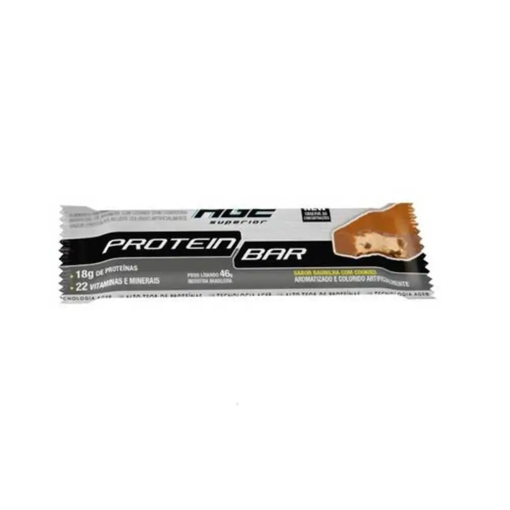 Protein Bar 46g Chocolate/branco Nutrilatina