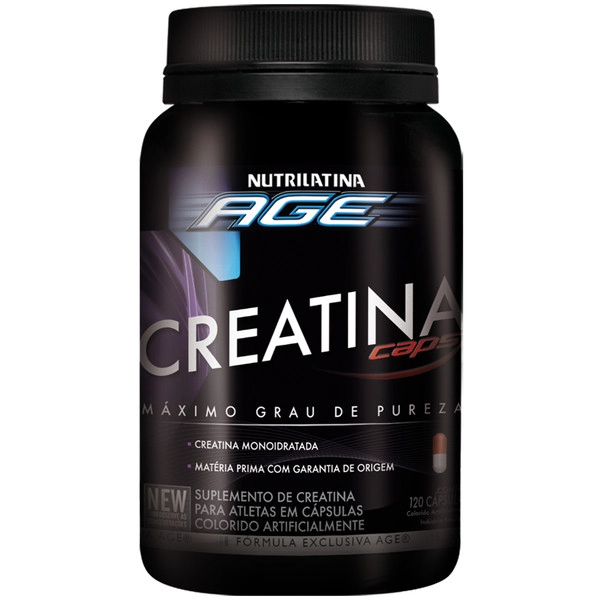 Esportivo Nutrilatina Age Creatina Pote 120 Cápsulas