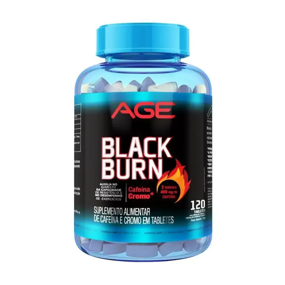 Black Burn Age 210mg 120 Cápsulas Nutrilatina