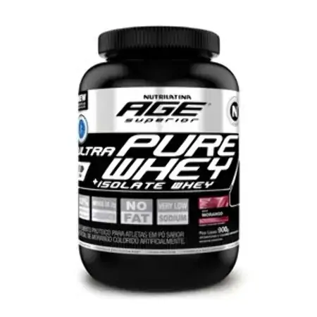 Nutrilatina Ultra Pure Whey Baunilha 900g Atletas/prat. Ativ. Física