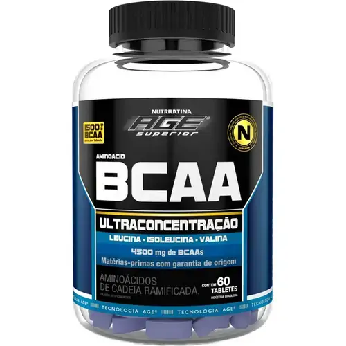 Bcaa Sem Sabor 60 Tabs 1500mg Nutrilatina