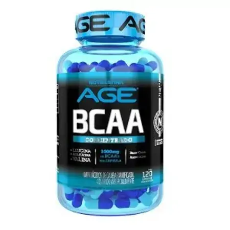 Esportivo Nutrilatina Age Aminoacid Bcaa Concentrado Pote 120 Cápsulas