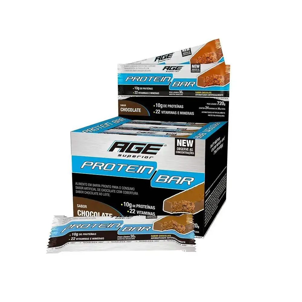 Protein Bar Chocolate 30g Nutrilatina Age
