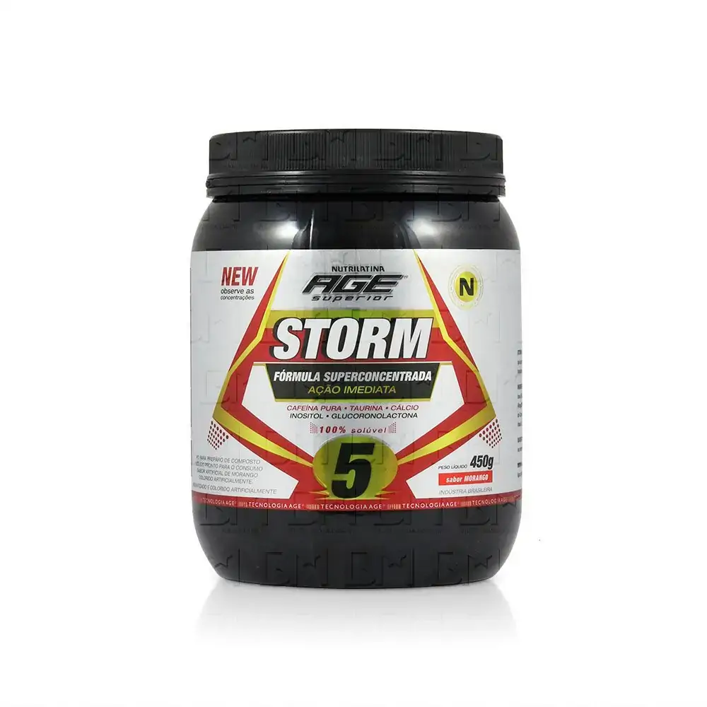 Storm 5 Age Morango 450g Nutrilatina
