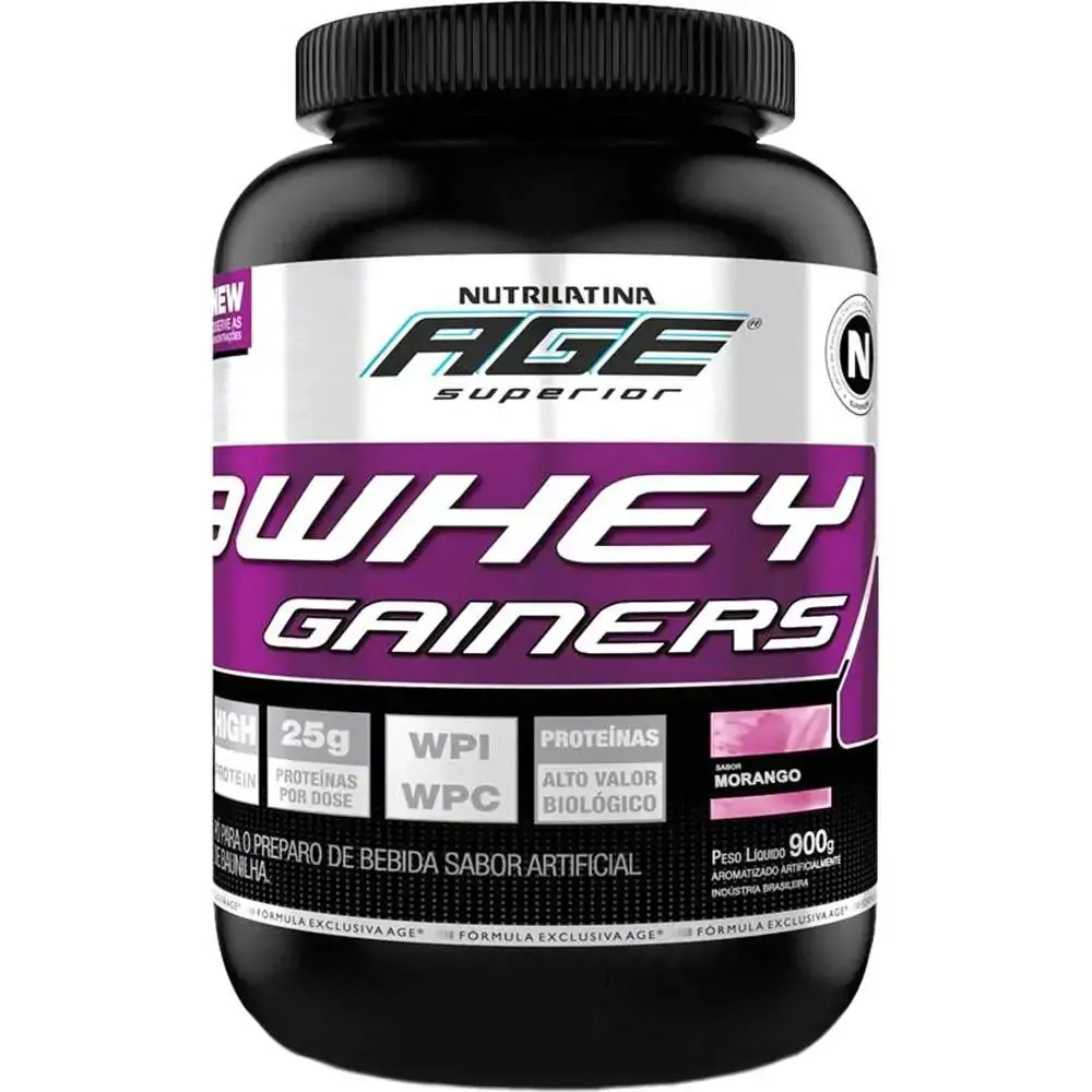 3 Whey Gainers Moran. 900g Nutrilatina