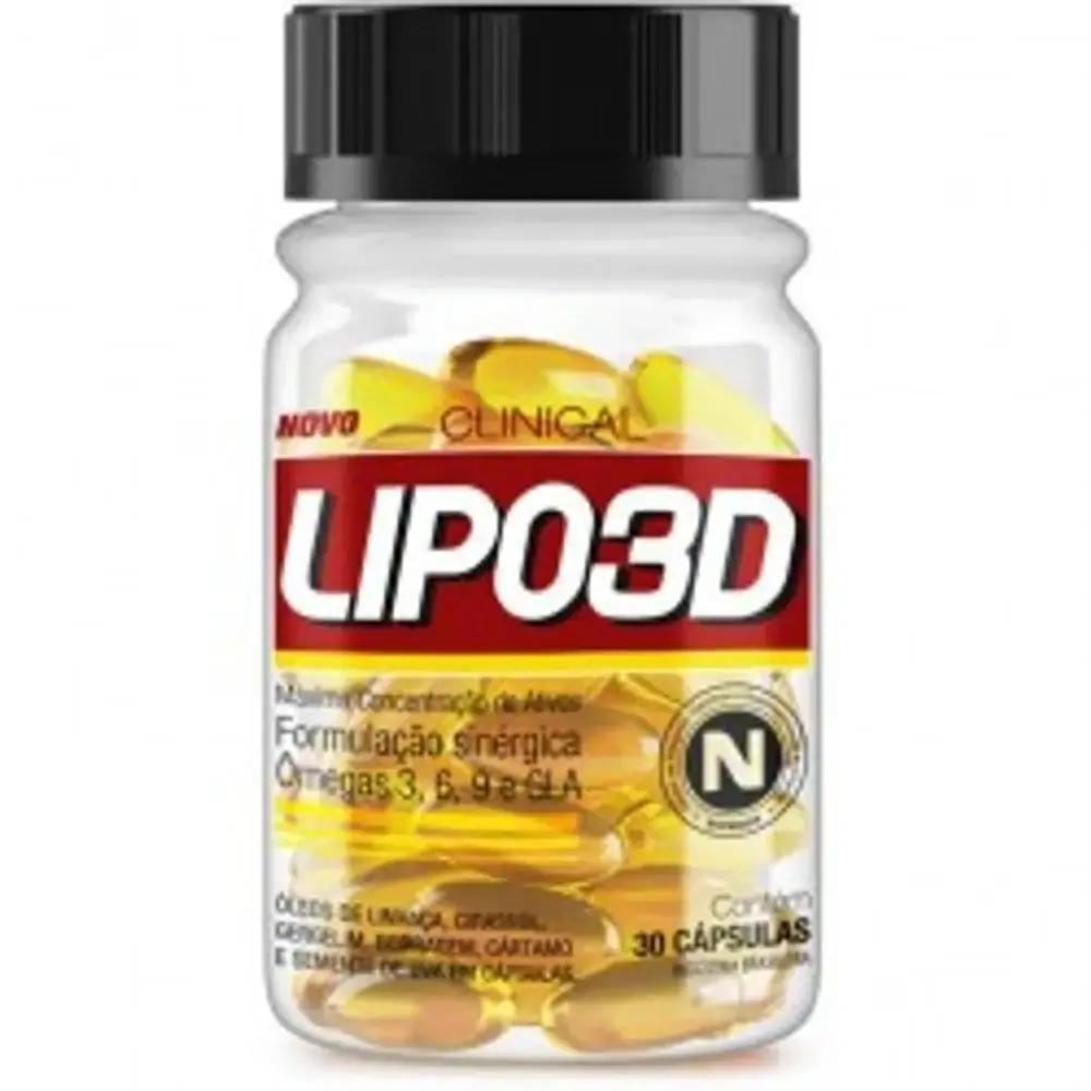 Esportivo Nutrilatina Lipo 3d Pote 30 Cápsulas