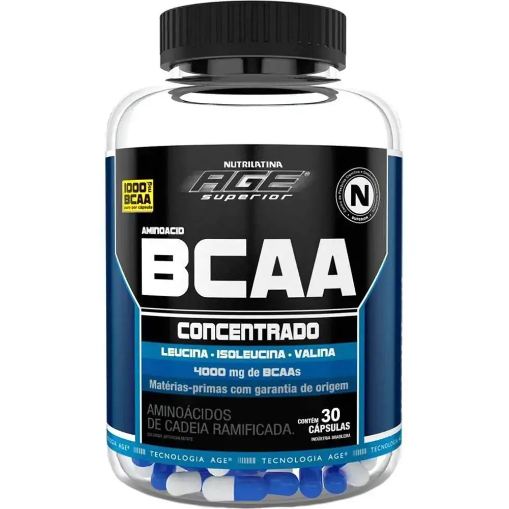 Bcaa Concentrado 30 Caps Nutrilatina