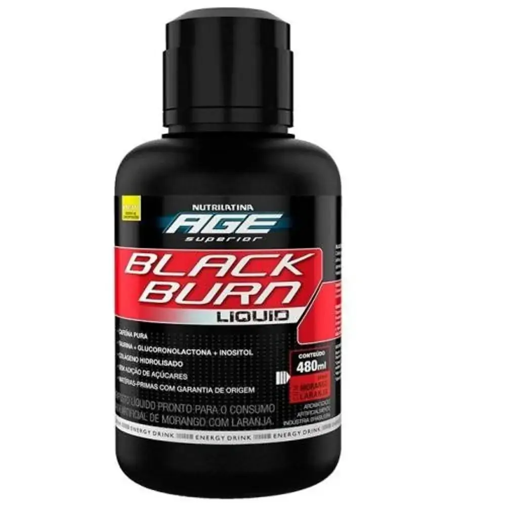 Xblack Bur 480ml Lar/guar V12 Nutrilatina