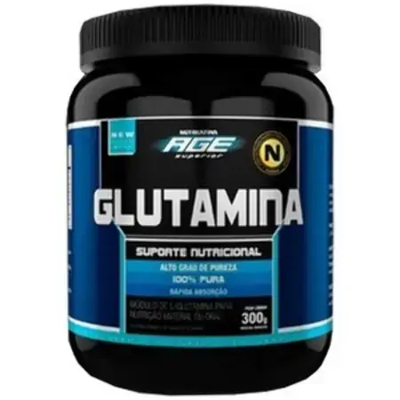 Esportivo Nutrilatina Age Glutamina Pote Pó 300 Gramas