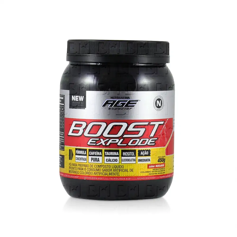 Boost Explode Age Morango 450g Nutrilatina