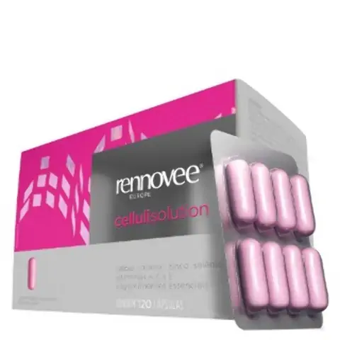 Rennovee Celluli Solution Nutrilatina Tratamento Anticelulite 120 Cápsulas