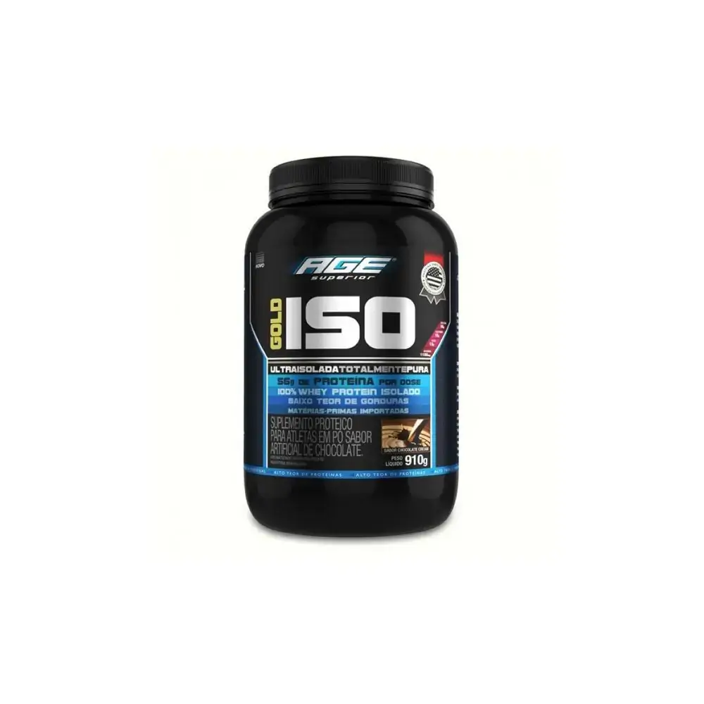Gold Iso Age Baunilha 910g Comercial Shiva