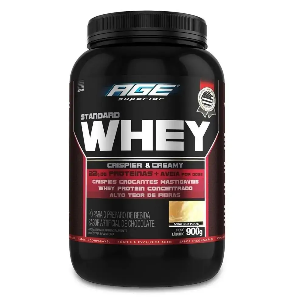 Whey Crisp E Cream 900g Fruit Punch Nutrilatina Age