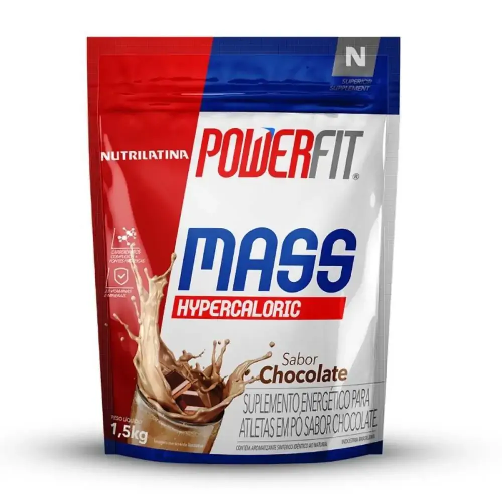 Mass 8500 Powerfit Choc 1,5kg Nutrilatina
