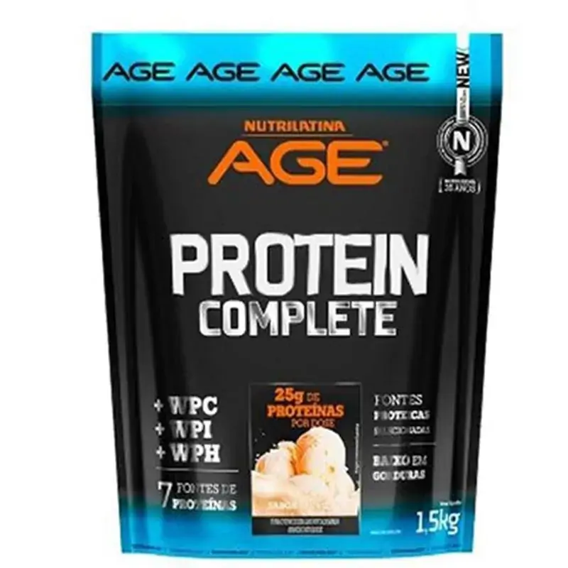 Protein Complete Baunilha 1500g Age Nutrilatina