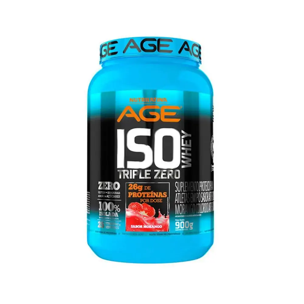 Iso Whey Triple Zero Morango 910g