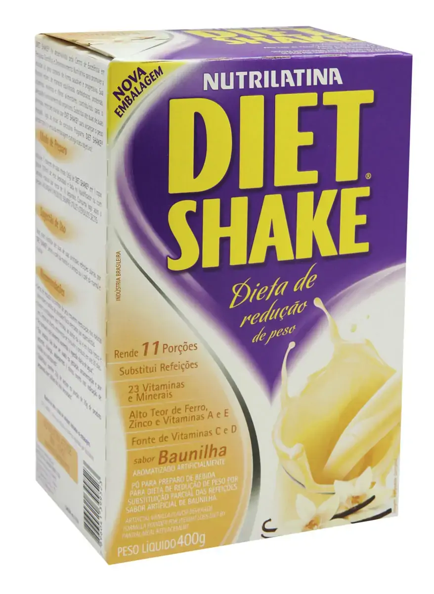 Alimento Dietético Diet Shake Baunilha 400g