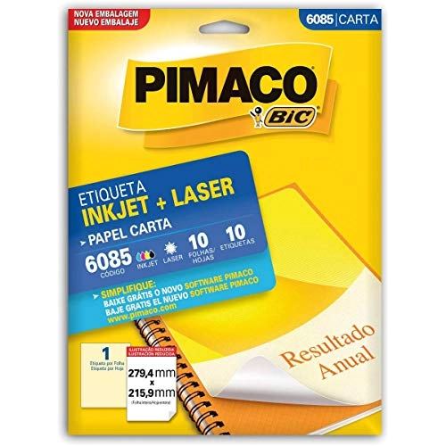 Consumo Etiqueta Carta 279,4x215,9 Pimaco