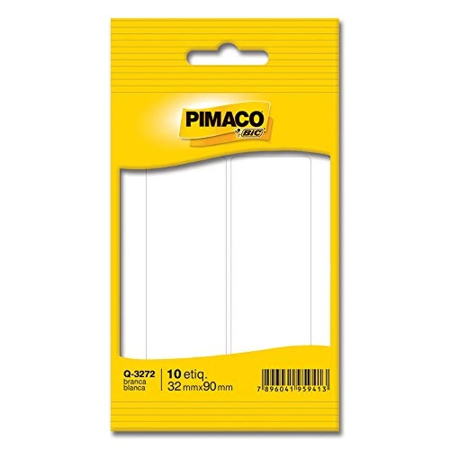 Etiqueta Bic Branca Q 3272 10un
