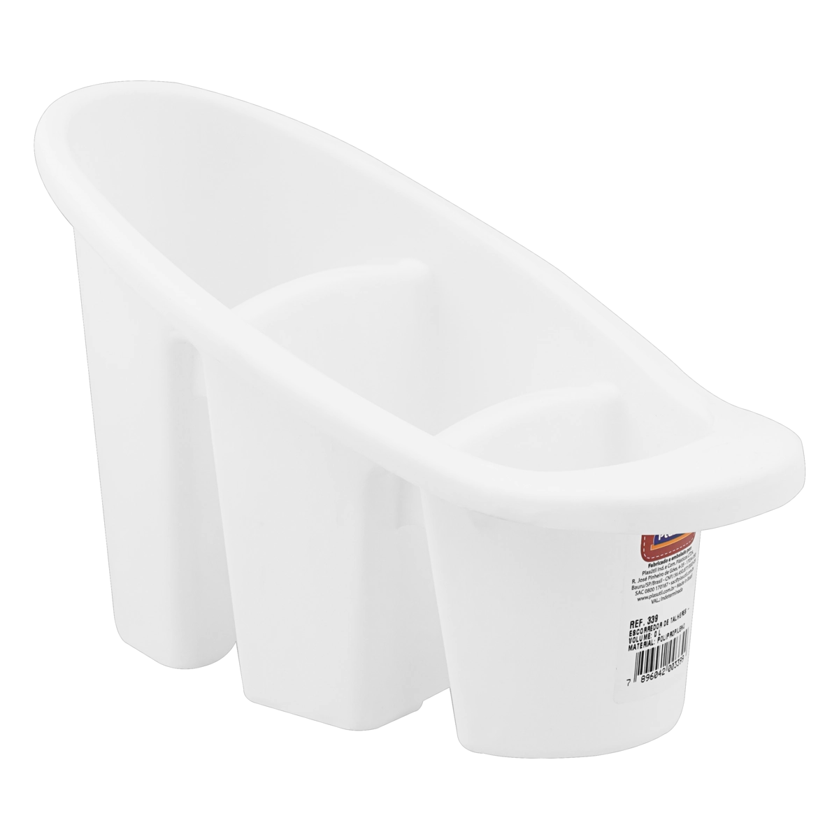Escorredor De Talher Branco Plasútil