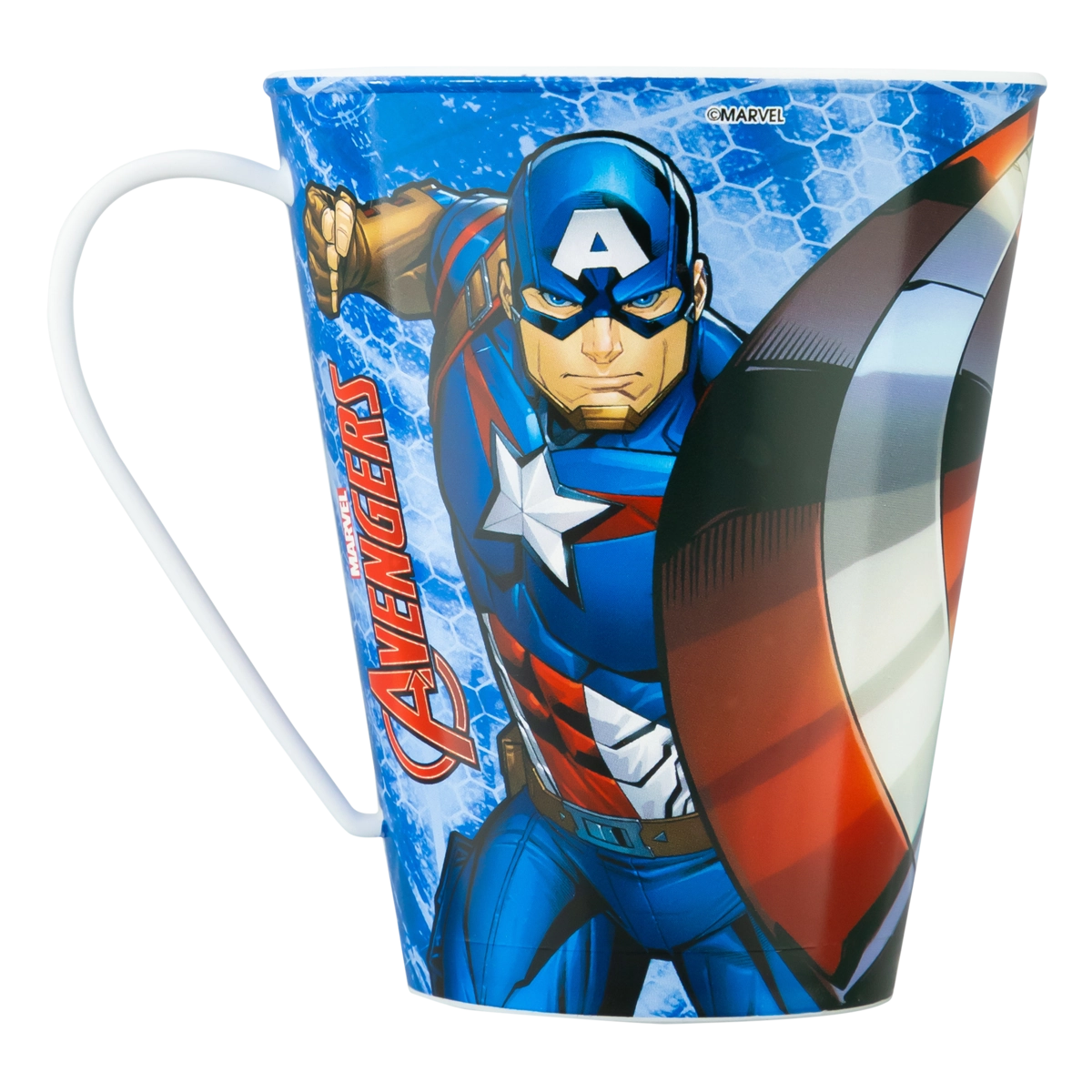 Caneca Avengers Capitão América 360ml Plasútil