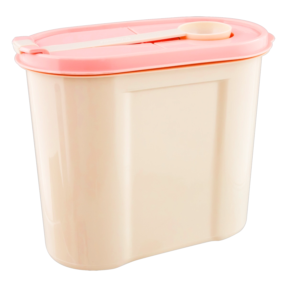 Porta Café Com Colher Rosa Quartzo 1,6l Plasútil