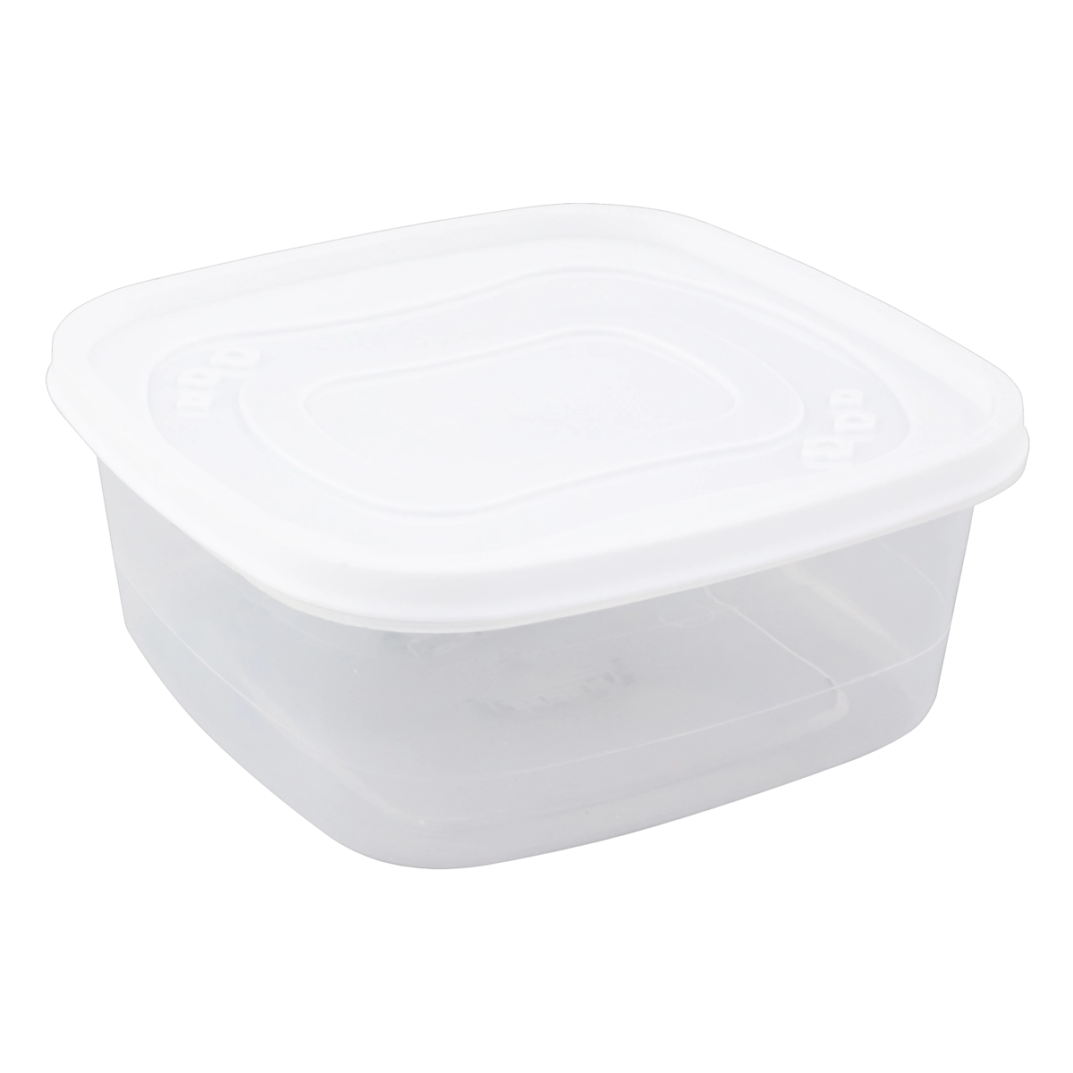 Pote Plástico Quadrado 1,6l Plasútil Clic
