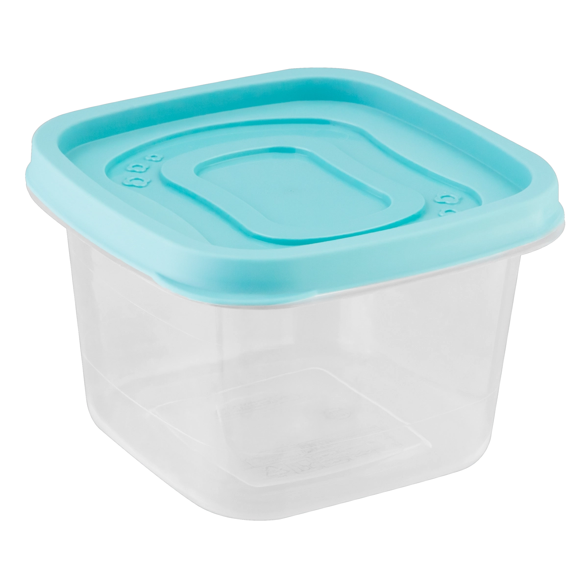 Pote Plástico Quadrado 500ml Plasútil Clic