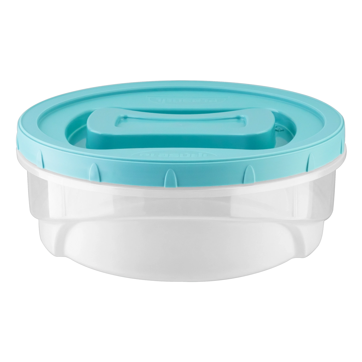 Pote Plástico Redondo 2,1l Plasútil Clic