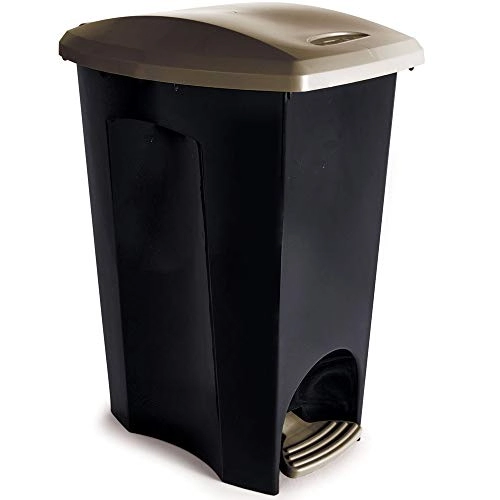 Lixeira Ecoblack 50lts C/pedal