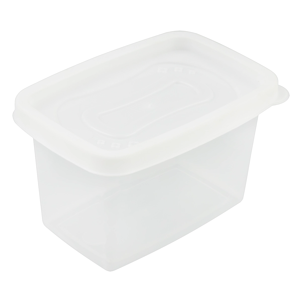 Pote Plástico Retangular 430ml Plasútil Clic