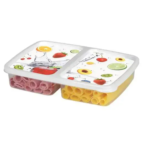Pote Decora Retrato 2div 1,1l Frutas Ref/11318 Pl