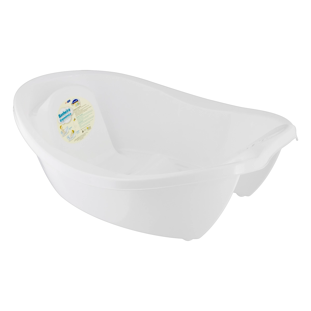 Banheira Ergonômica Bailarina 24l Plasútil Baby