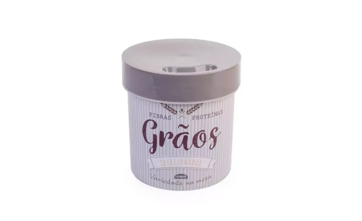 PORTA MANTIMENTOS GRAOS 1,2L 3996 PLASÚTIL