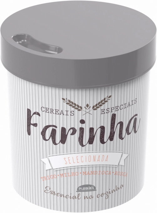 PORTA MANTIMENTO FARINHA 2,5L 3998 PLASÚTIL