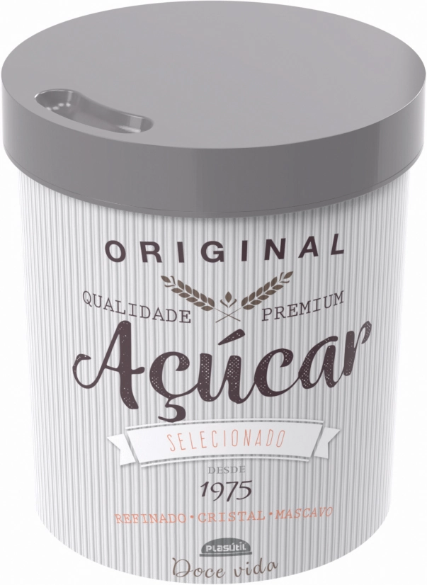PORTA MANTIMENTOS ACUCAR 4,4L 4000 PLASÚTIL