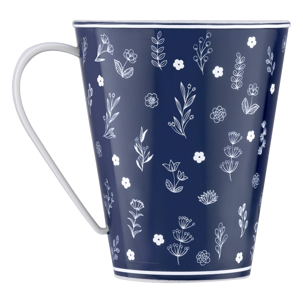 Caneca Plástica Lettering 360ml Plasútil Decora